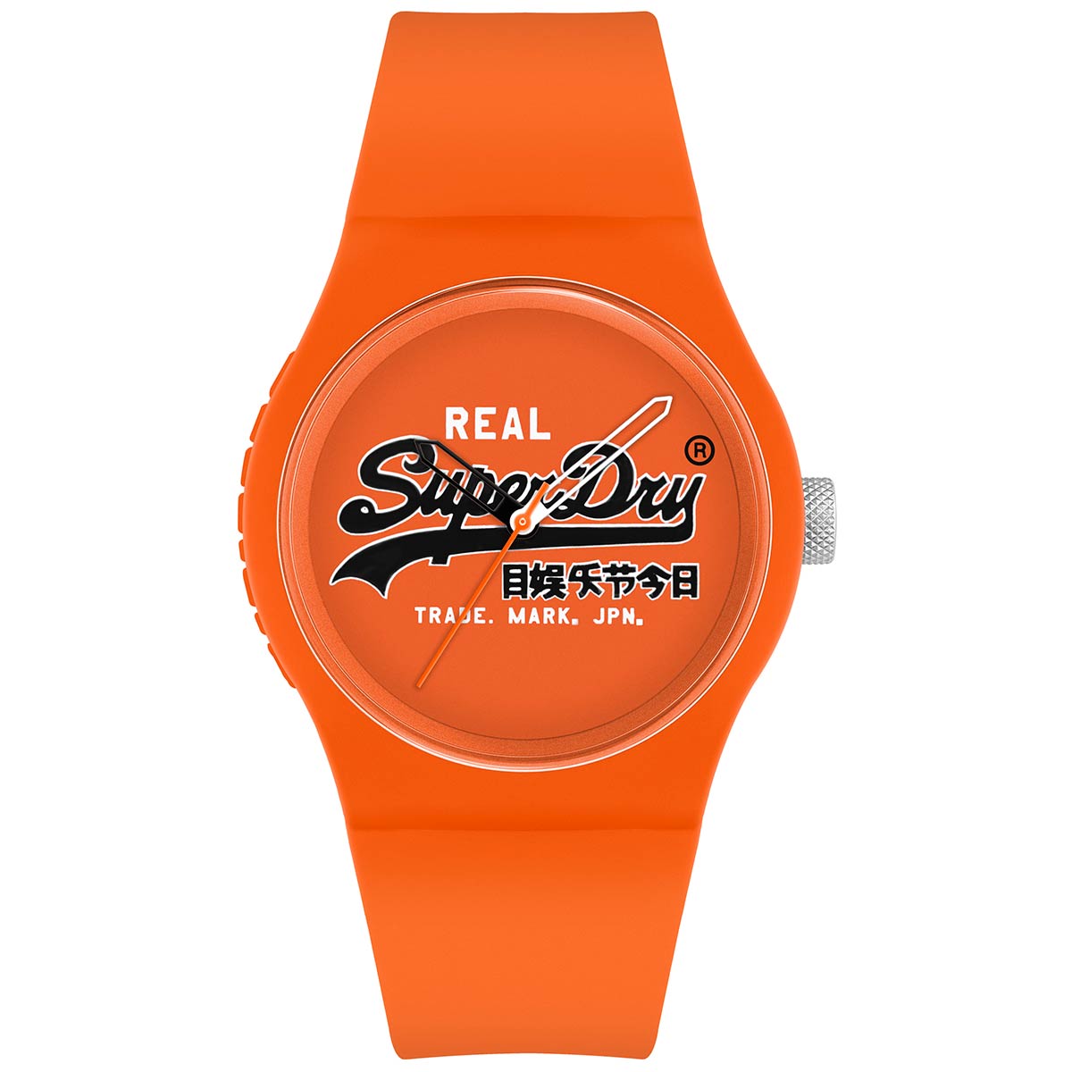 Superdry Orange Rubber Strap SYG280OB